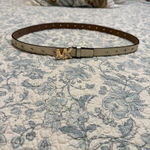 Gold and Silver MK Belt